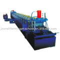 Highway guard rail forming machine